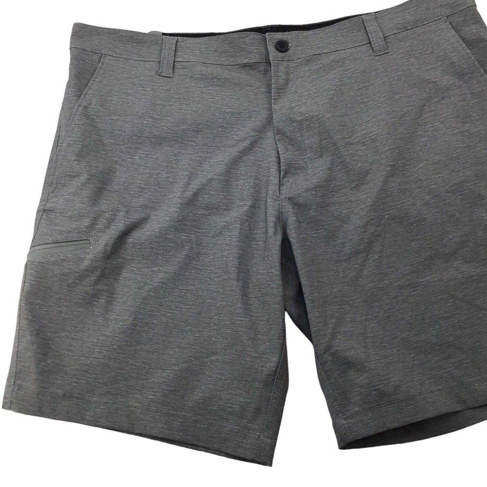 Hawke & Co Shorts Men's Size 40 Chino Stretch Outdoors Casual Gray - Picture 6 of 13